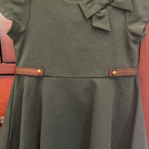 Janie And Jack Hunter Green Dress - Picture 3 of 8